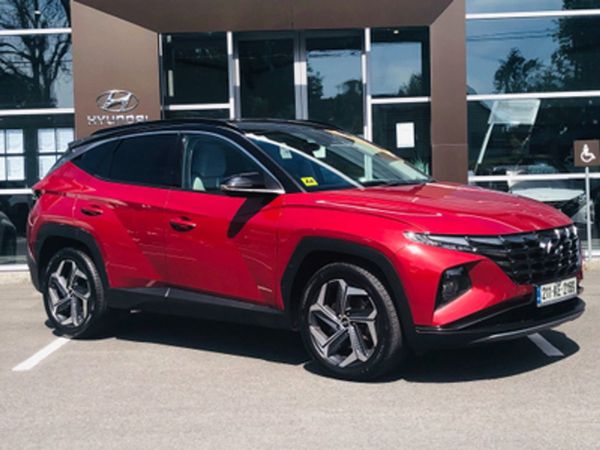 Hyundai Tucson MPV, Petrol Hybrid, 2021, Sunset Red