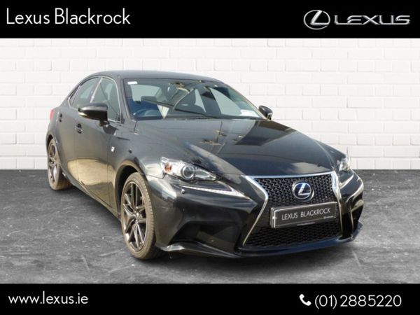 Lexus IS Saloon, Hybrid, 2016, Black