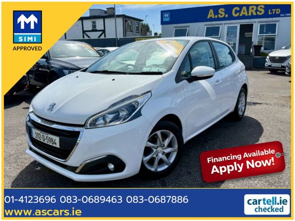 Peugeot 208 Hatchback, Petrol, 2019, White