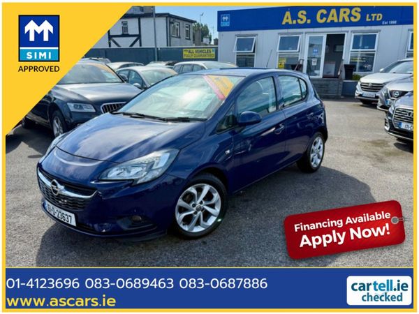 Opel Corsa Hatchback, Petrol, 2016, Blue