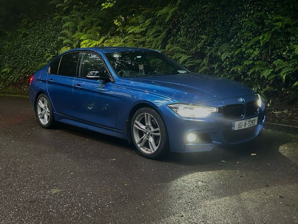 BMW 3-Series Saloon, Petrol Plug-in Hybrid, 2016, Blue