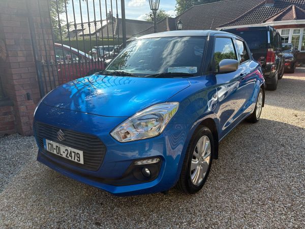 Suzuki Swift Hatchback, Petrol, 2017, Blue