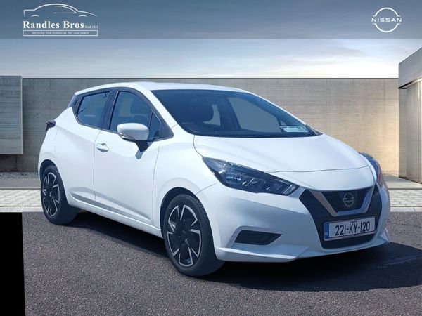 Nissan Micra Hatchback, Petrol, 2022, White