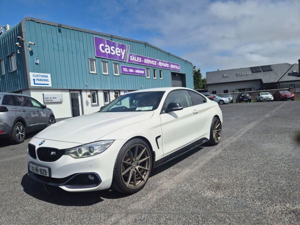 BMW 4-Series Coupe, Diesel, 2014, White