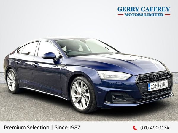 Audi A5 Hatchback, Petrol, 2023, Blue