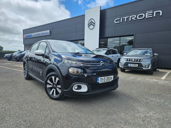 Citroen C3 Hatchback, Petrol, 2017, Black