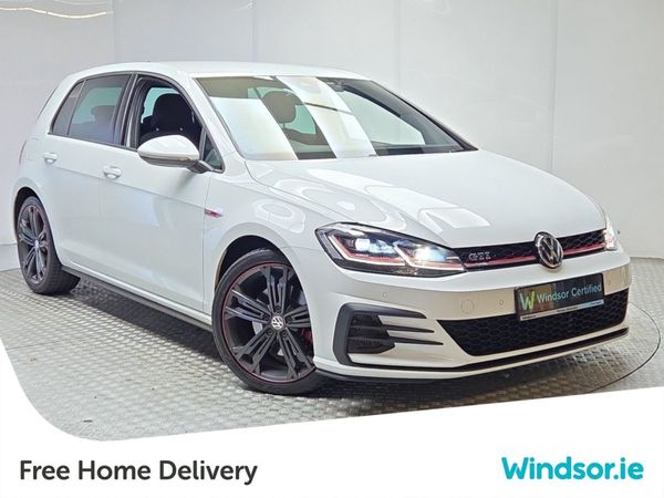 Volkswagen Golf Hatchback, Petrol, 2018, White
