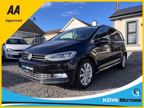 Volkswagen Touran MPV, Petrol, 2016, Black