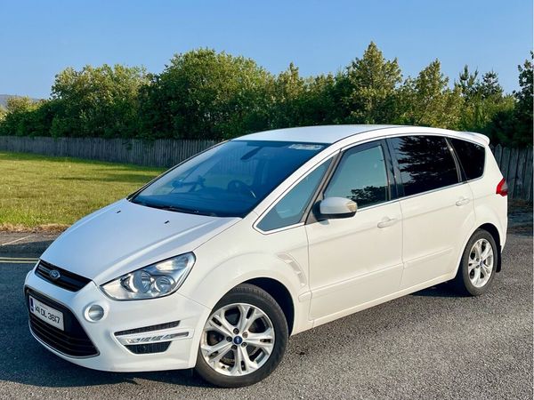 Ford S-Max MPV, Diesel, 2014, White