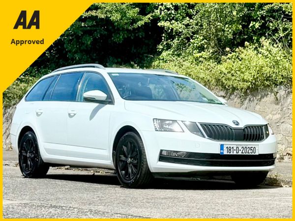 Skoda Octavia Estate, Petrol, 2018, White