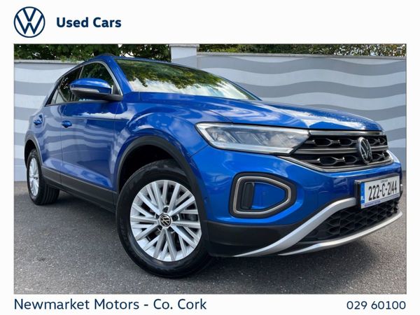 Volkswagen T-Roc SUV, Petrol, 2022, Blue