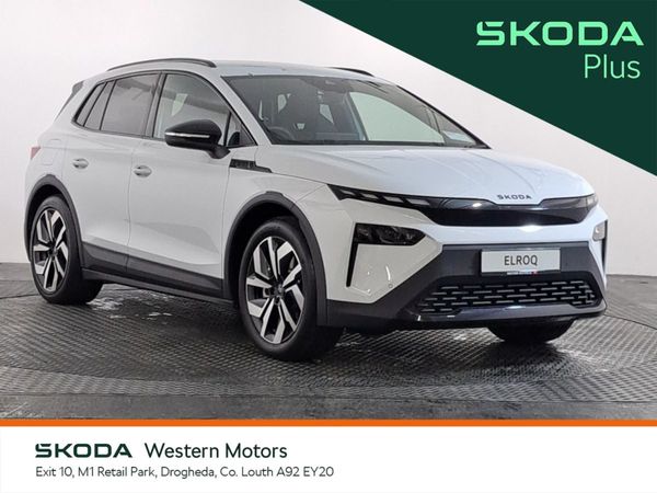 Skoda Elroq SUV, Electric, 2025, White