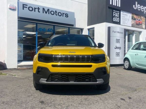 Jeep Avenger SUV, Hybrid, 2025, Yellow