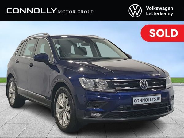 Volkswagen Tiguan SUV, Diesel, 2018, Blue