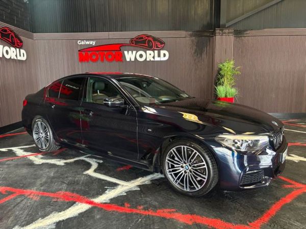 BMW 5-Series Saloon, Diesel, 2019, Black