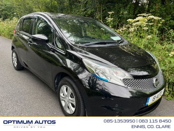 Nissan Note Hatchback, Petrol, 2015, Black