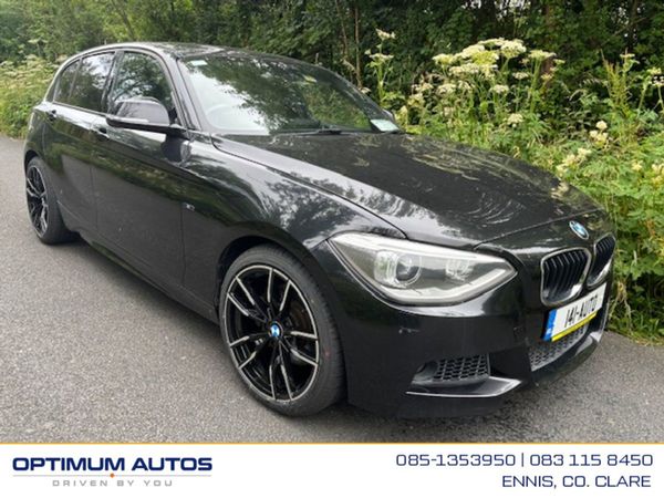 BMW 1-Series Hatchback, Petrol, 2014, Black