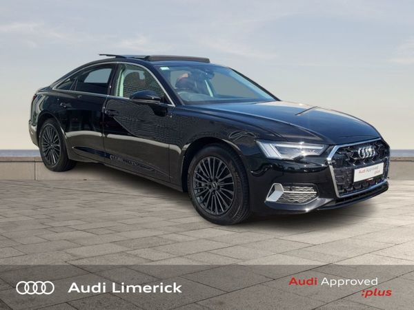 Audi A6 Saloon, Petrol Hybrid, 2025, Black