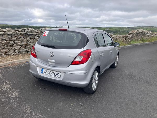 Vauxhall Corsa Hatchback, Petrol, 2012, Silver