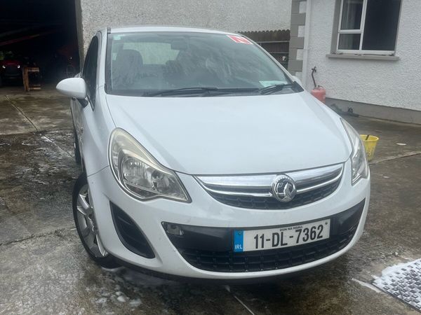 Vauxhall Corsa Hatchback, Petrol, 2011, White