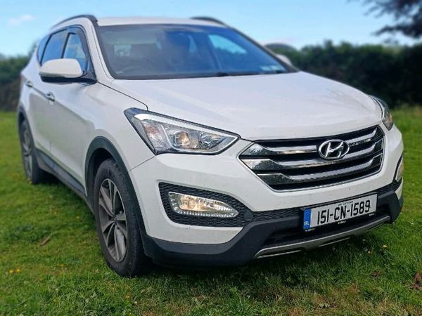 Hyundai Santa Fe SUV, Diesel, 2015, White