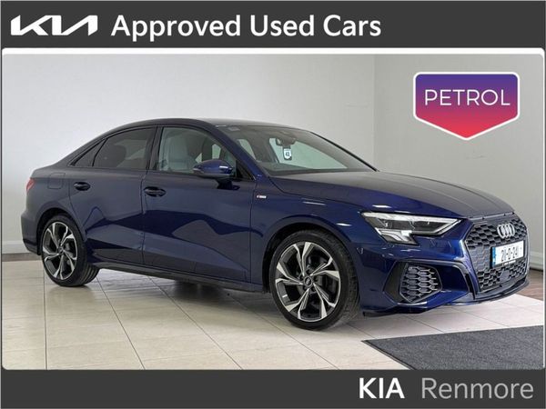 Audi A3 Saloon, Petrol, 2021, Blue