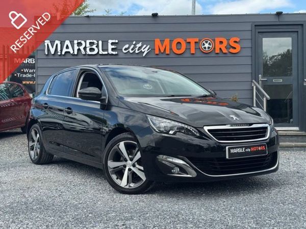 Peugeot 308 Hatchback, Diesel, 2016, Black