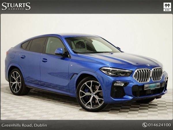 BMW X6 Coupe, Diesel, 2020, Blue