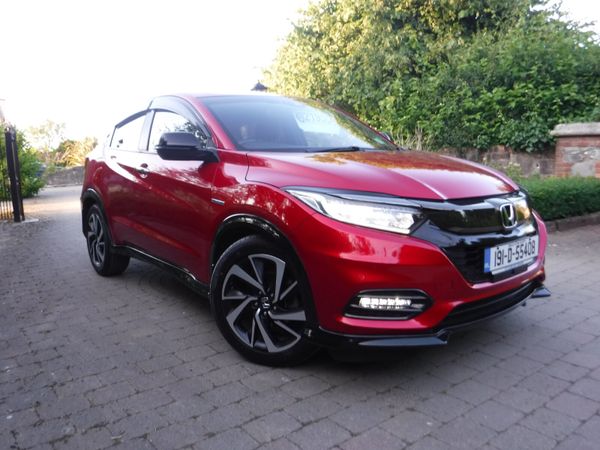 Honda Vezel SUV, Petrol Hybrid, 2019, Red