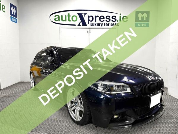 BMW 5-Series Estate, Diesel, 2016, Black