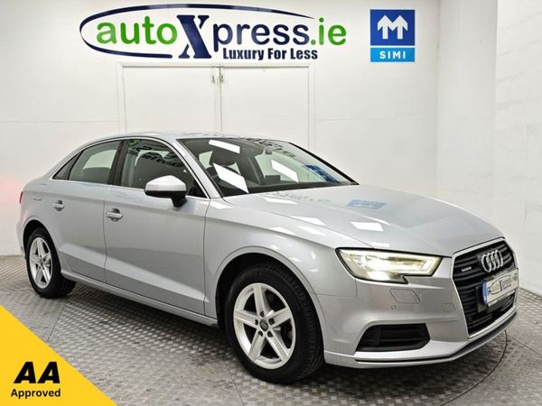 Audi A3 Saloon, Petrol, 2017, Silver