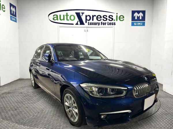BMW 1-Series Hatchback, Diesel, 2017, Blue
