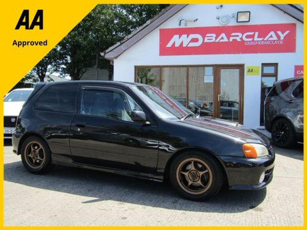 Toyota Starlet Hatchback, Petrol, 1996, Black