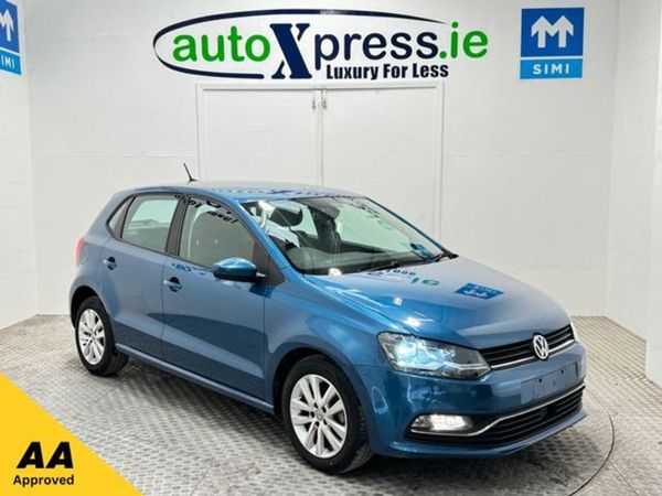 Volkswagen Polo Hatchback, Petrol, 2017, Blue