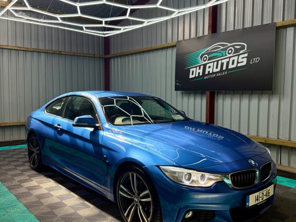 BMW 4-Series Coupe, Diesel, 2014, Blue