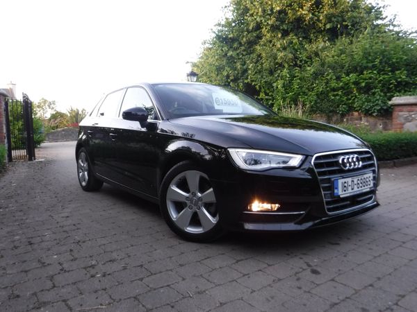 Audi A3 Hatchback, Petrol, 2016, Black