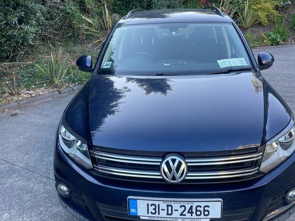 Volkswagen Tiguan SUV, Diesel, 2013, Blue