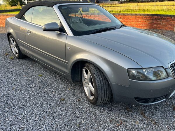 Audi A4 Convertible, Petrol, 2004, Grey