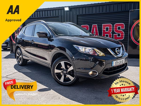 Nissan Qashqai SUV, Diesel, 2017, Black