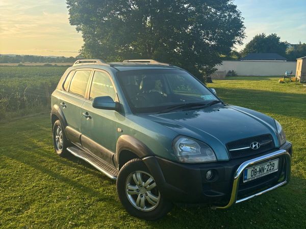 Hyundai Tucson SUV, Diesel, 2008, Green