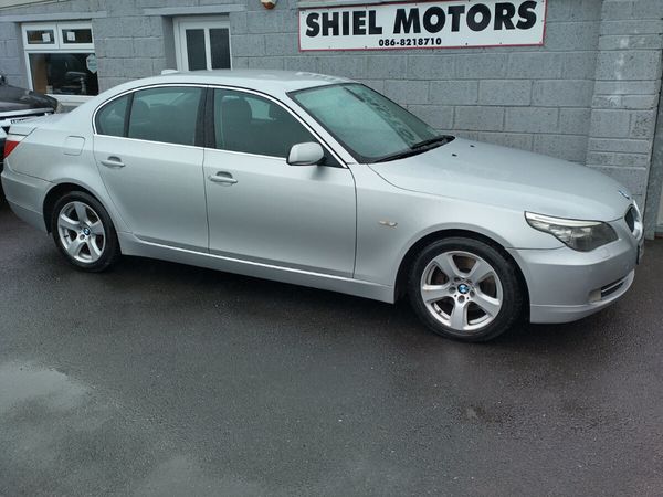 BMW 5-Series Saloon, Diesel, 2009, Silver
