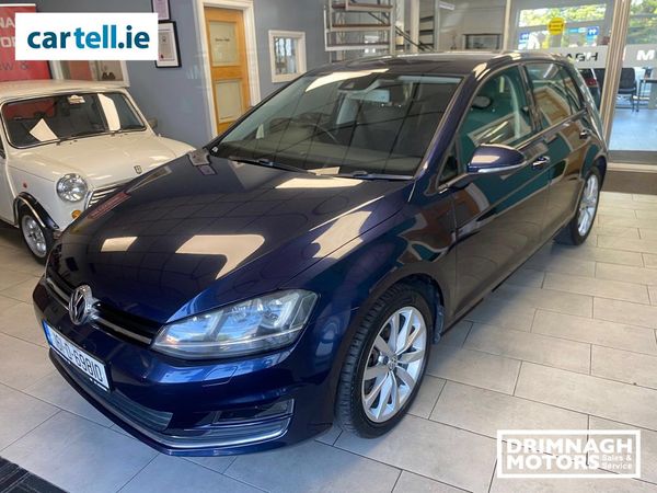 Volkswagen Golf Hatchback, Petrol, 2016, Blue