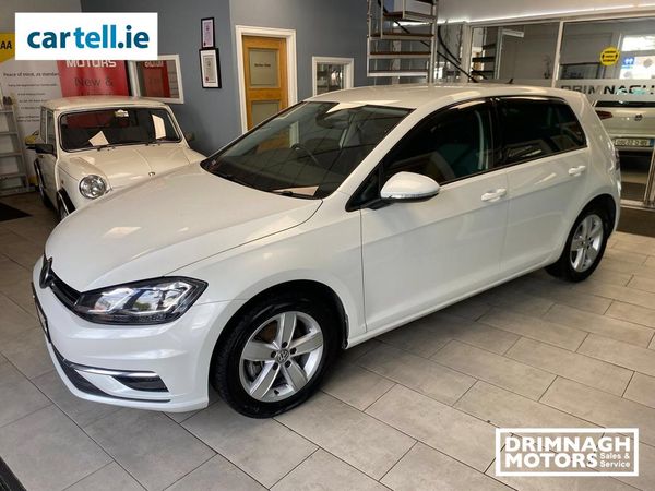 Volkswagen Golf Hatchback, Petrol, 2019, White