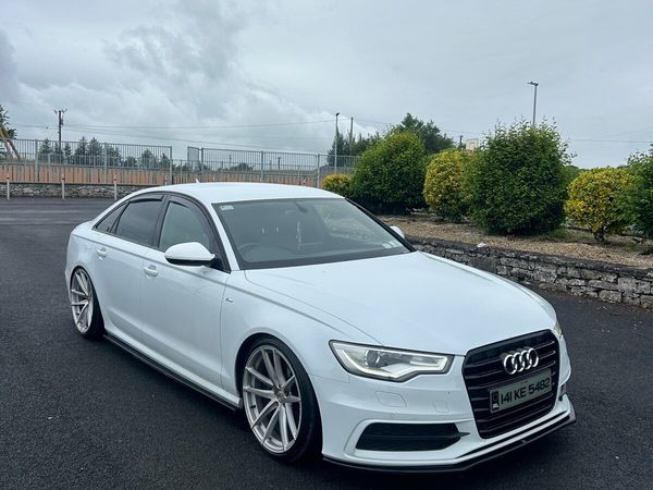 Audi A6 Saloon, Diesel, 2014, White