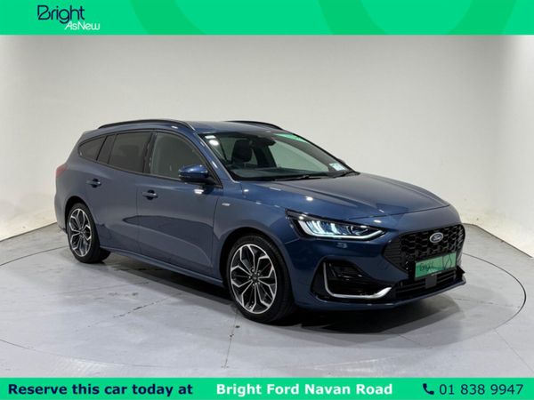 Ford Focus Estate, Petrol, 2022, Blue