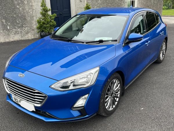 Ford Focus Hatchback, Petrol, 2018, Blue