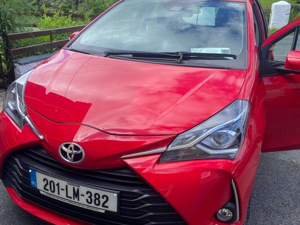 Toyota Yaris Hatchback, Petrol, 2020, Red