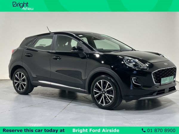 Ford Puma MPV, Petrol Hybrid, 2023, Black
