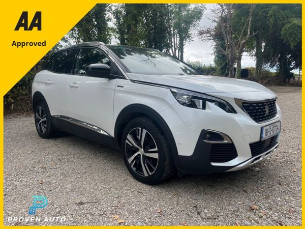 Peugeot 3008 MPV, Petrol, 2018, White