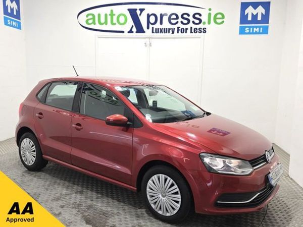 Volkswagen Polo Hatchback, Petrol, 2016, Red